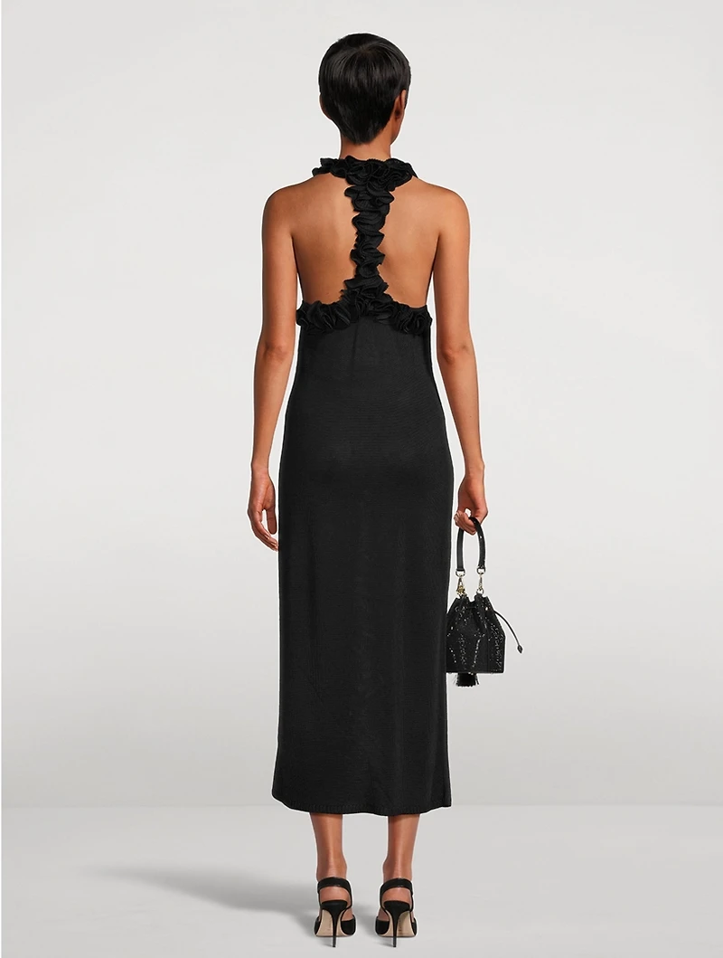 Matchmaker Ruffled Midi Dress