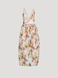 Matchmaker Midi Dress Floral Print