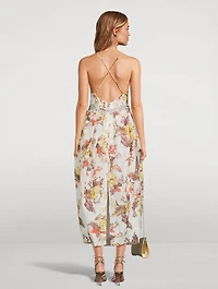 Matchmaker Midi Dress Floral Print