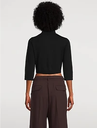 Cropped Wool Sweater