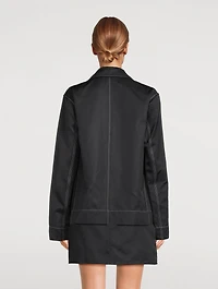Nylon Logo Workwear Jacket