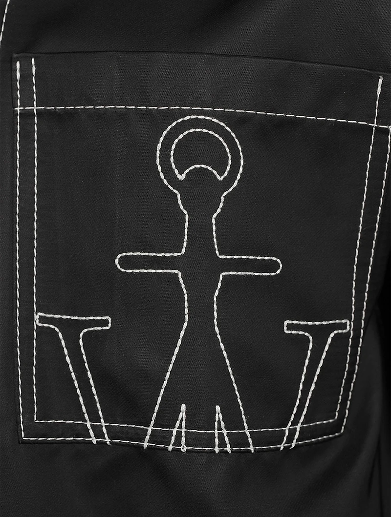 Nylon Logo Workwear Jacket