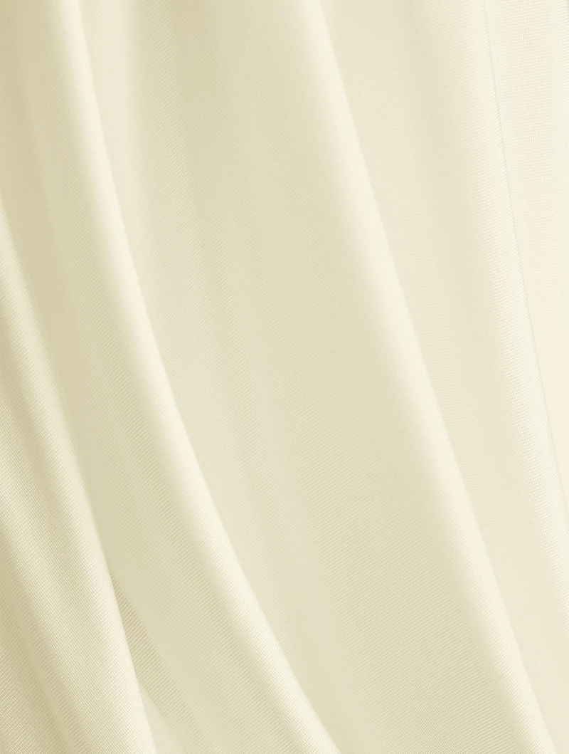 Draped Jersey Blouse