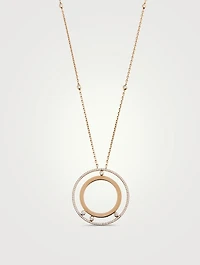 Move Romane 18K Rose Gold Necklace With Diamonds