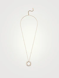 Move Romane 18K Rose Gold Necklace With Diamonds