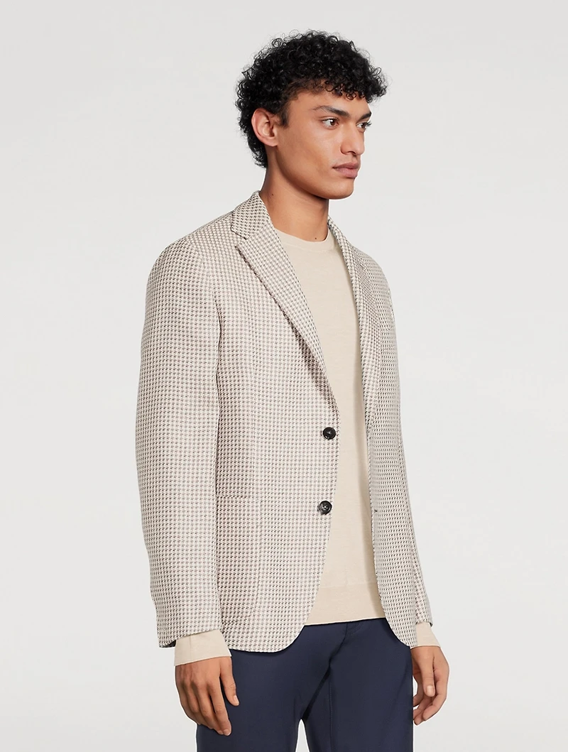 Silk And Linen Jacket