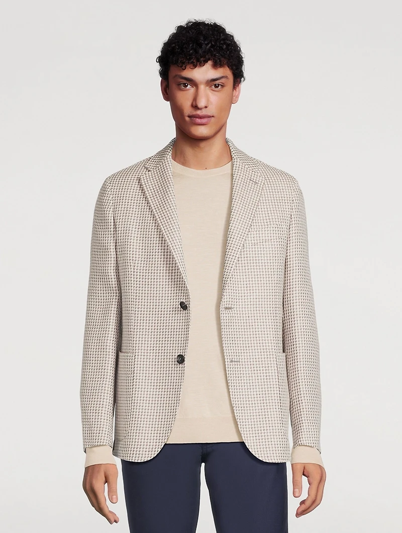 Silk And Linen Jacket
