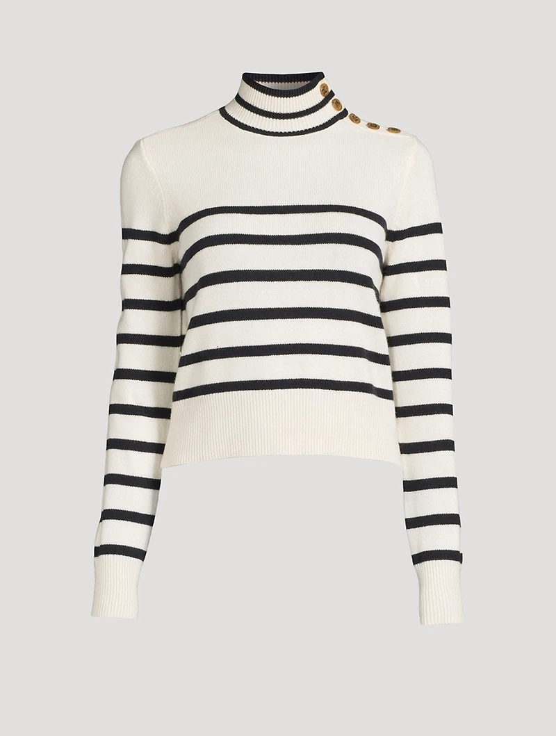 Mariner Cashmere Turtleneck Sweater