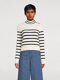 Mariner Cashmere Turtleneck Sweater
