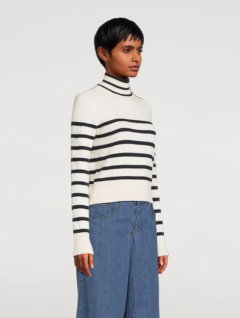 Mariner Cashmere Turtleneck Sweater