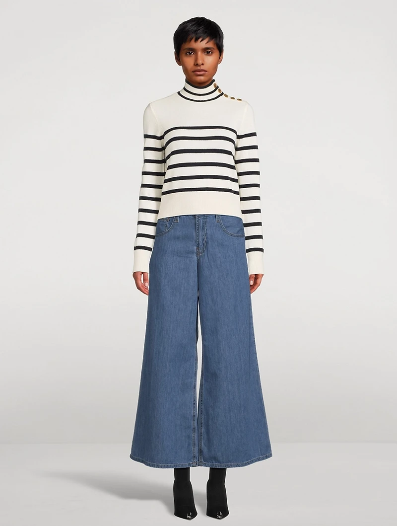 Mariner Cashmere Turtleneck Sweater