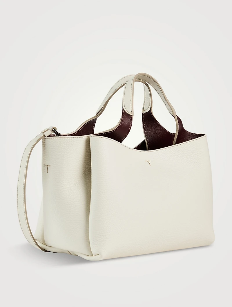 Mini Leather Tote Bag