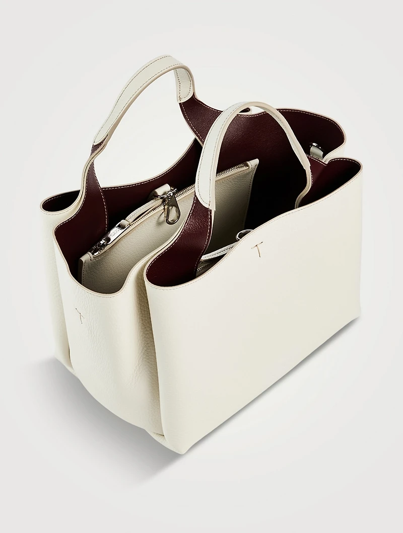 Mini Leather Tote Bag