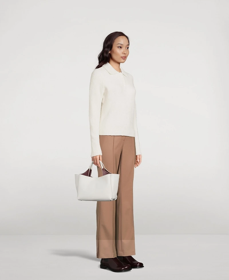 Mini Leather Tote Bag