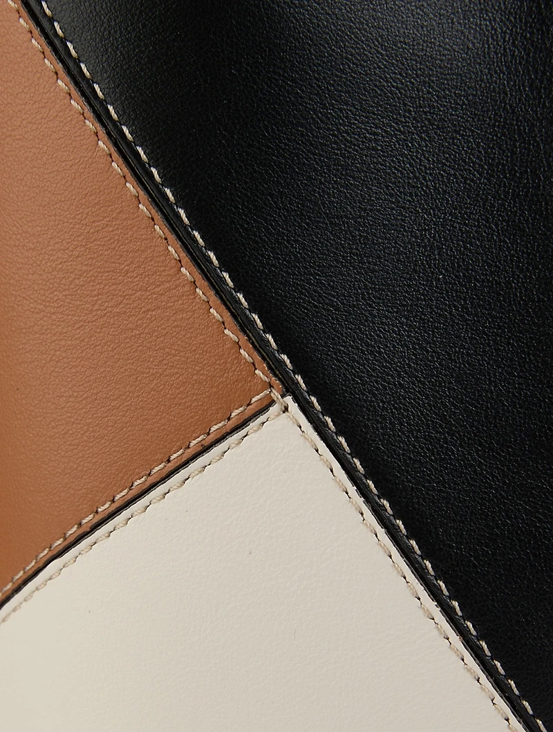 Medium T Timeless Leather And Suede Shopping Bag