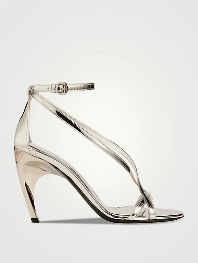 Armadillo Metallic Sandals