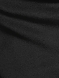 Ronnie Asymmetric Satin Top