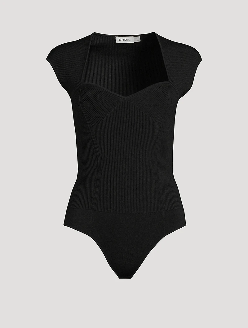 Barbara Compact Knit Bodysuit