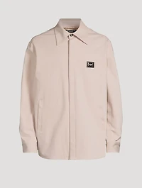 Technical Cotton-Blend Overshirt