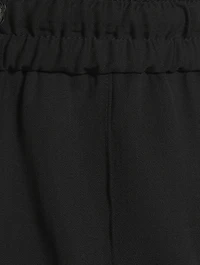 Wool-Blend Straight-Leg Pants