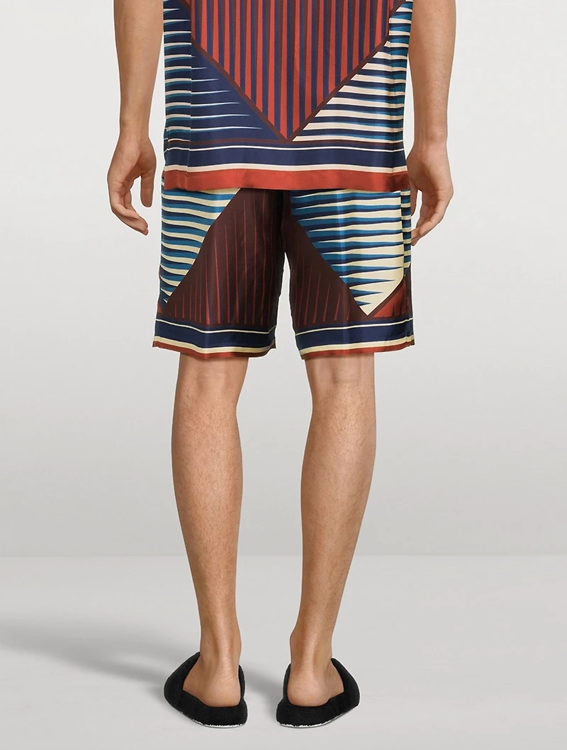 Sartoriale Silk Shorts