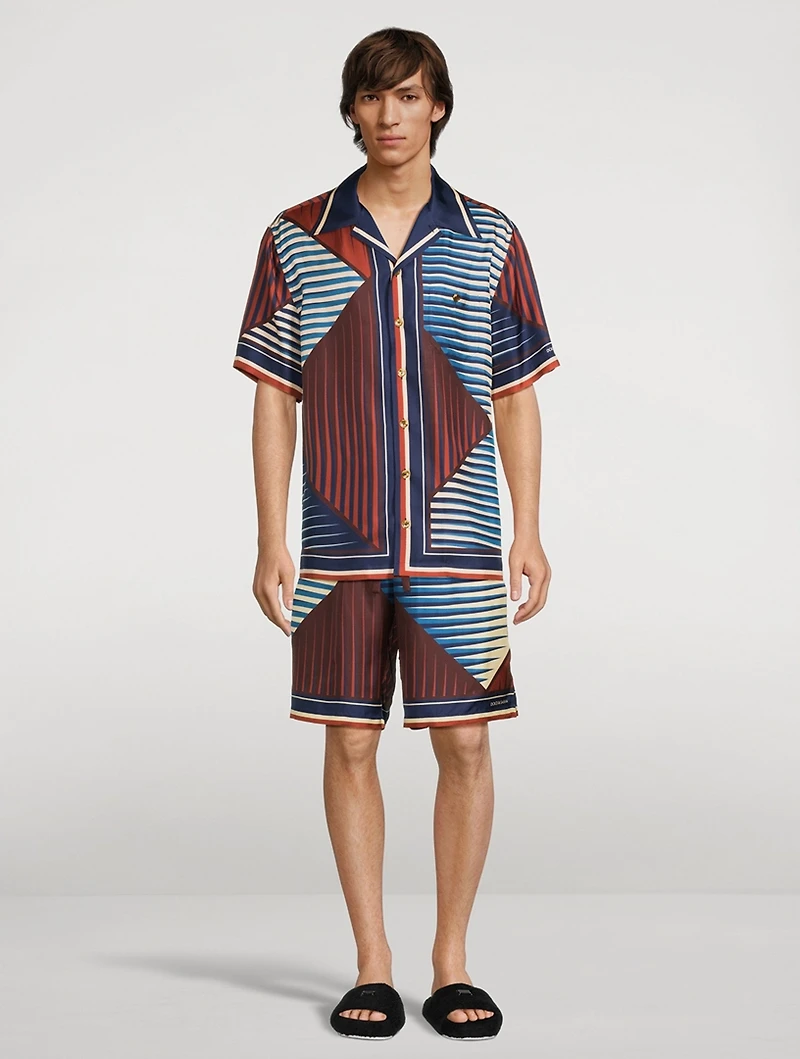 Sartoriale Silk Shorts