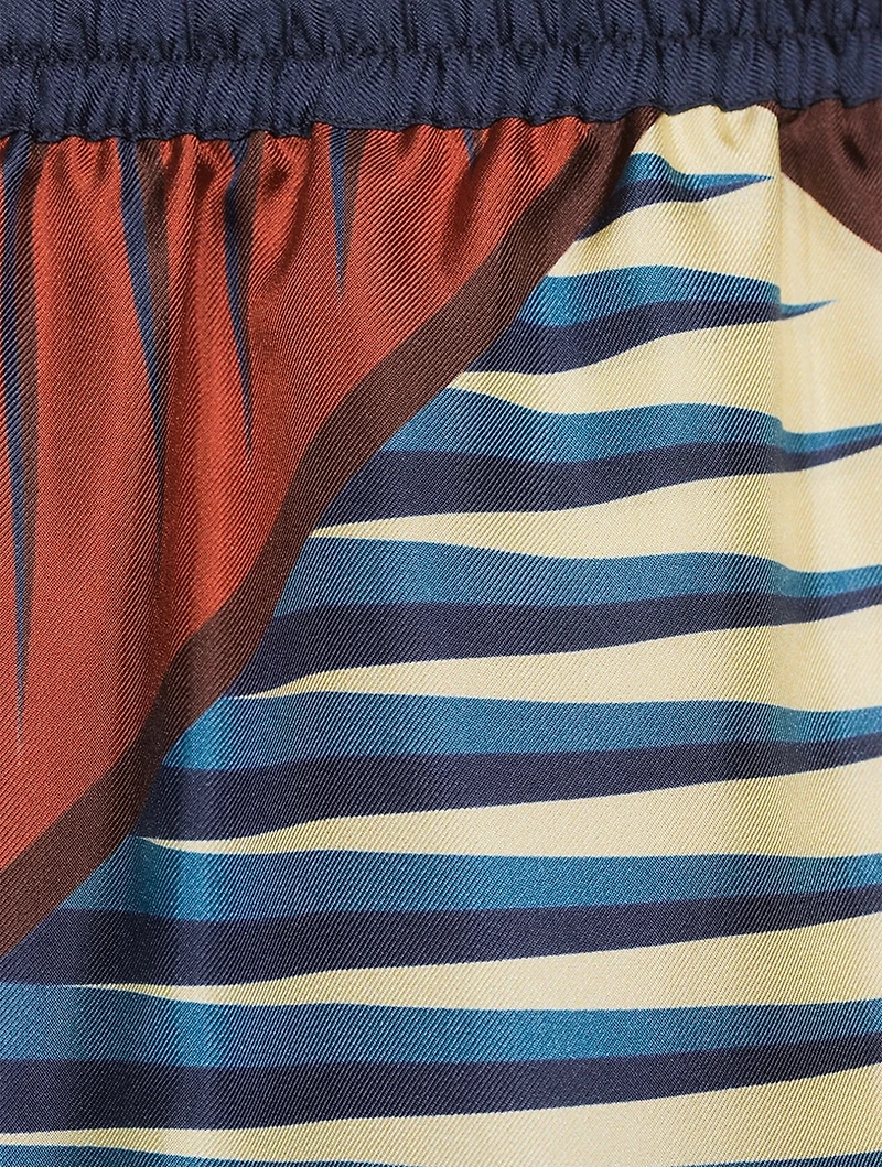 Sartoriale Silk Shorts