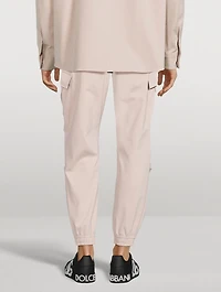 Cotton-Blend Cargo Pants