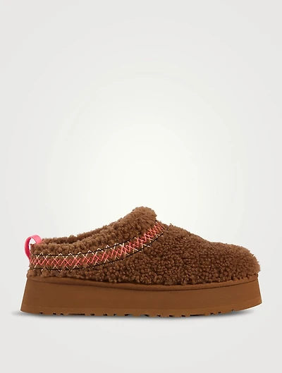 Tazz UGGBraid Sheepskin Slippers