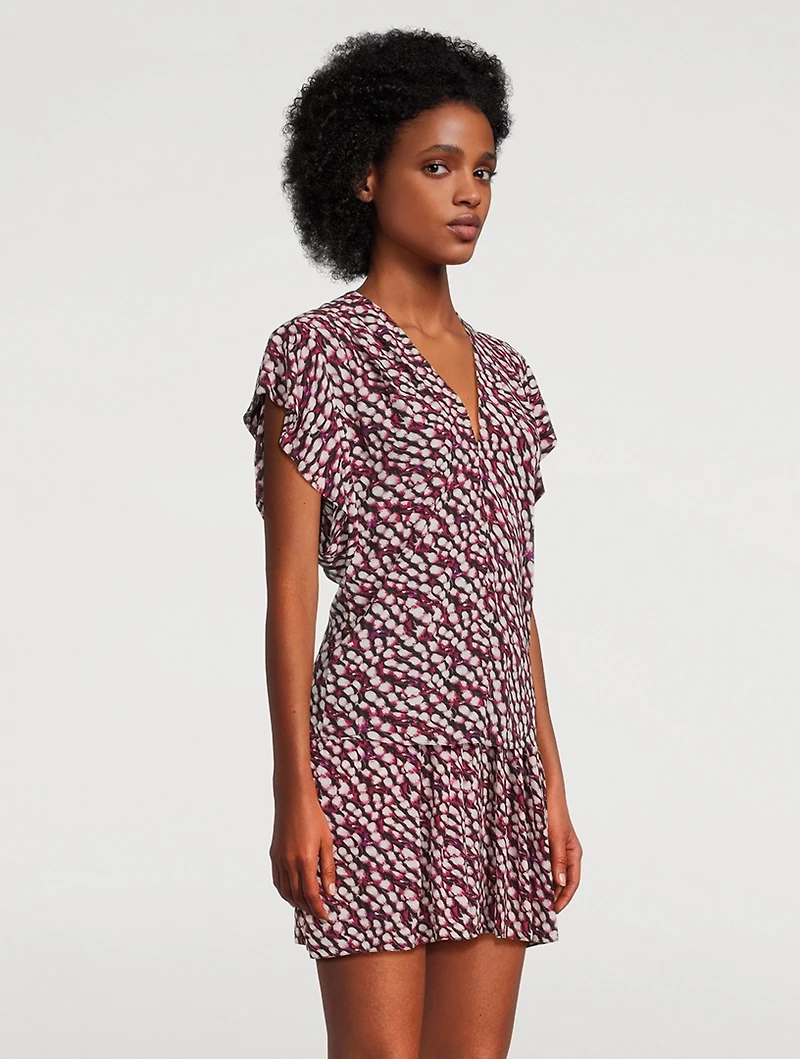 Delocia V-Neck Blouse