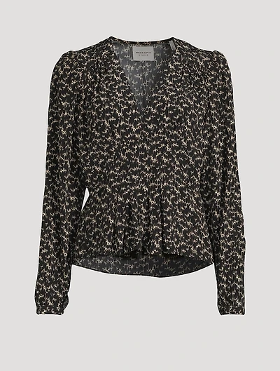 Eddy V-Neck Blouse