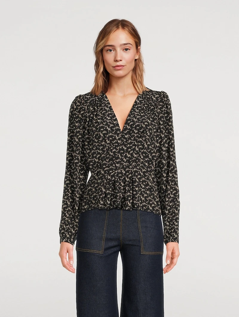 Eddy V-Neck Blouse