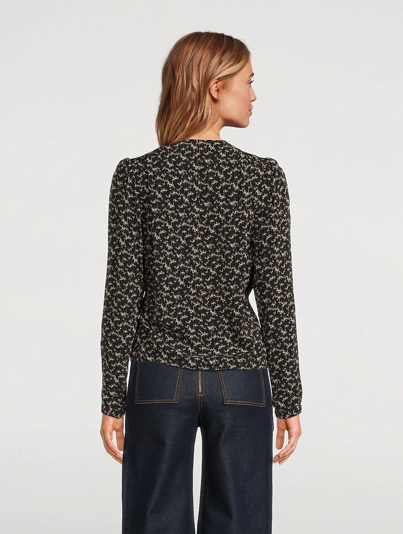 Eddy V-Neck Blouse