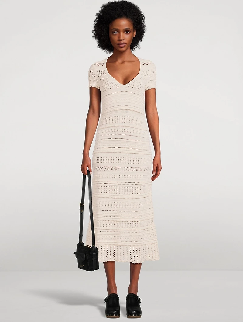 Jinny Cotton Midi Dress