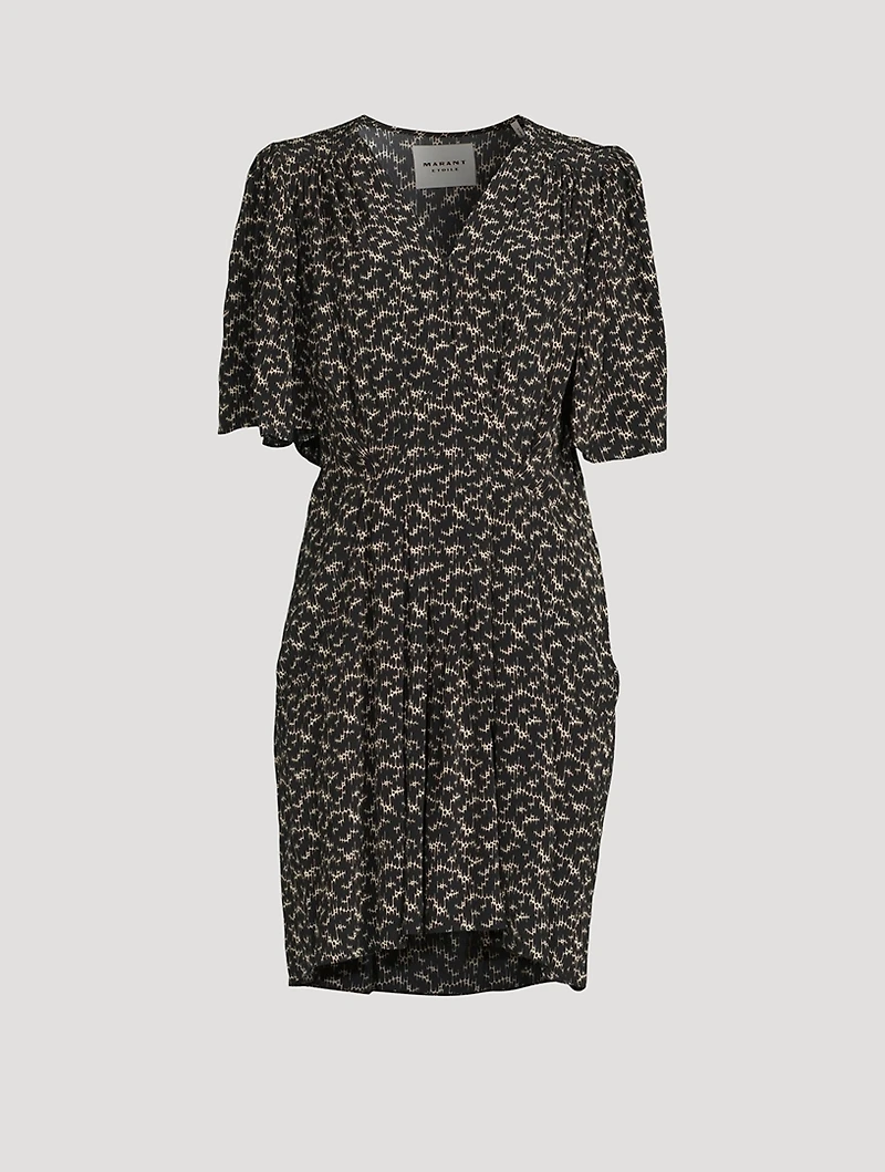 Vedolia V-Neck Mini Dress