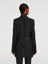Double-Breasted Tuxedo Jacket