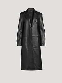 Tailored Leather Coat