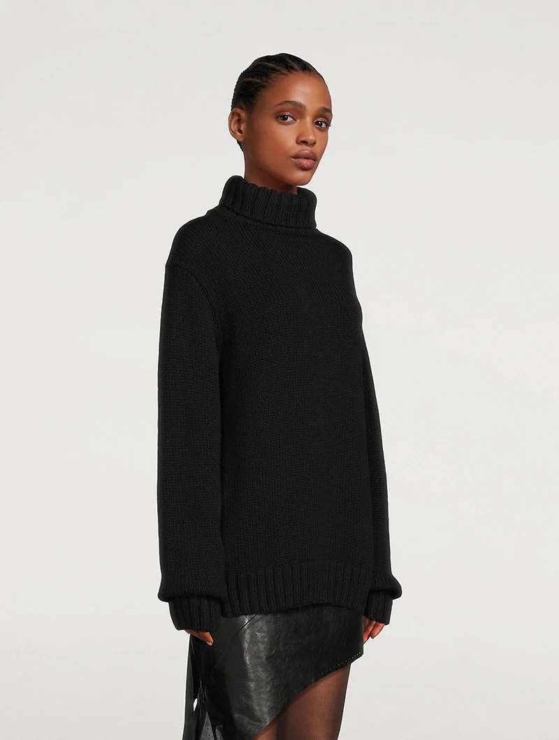 Archival Wool-Blend Turtleneck