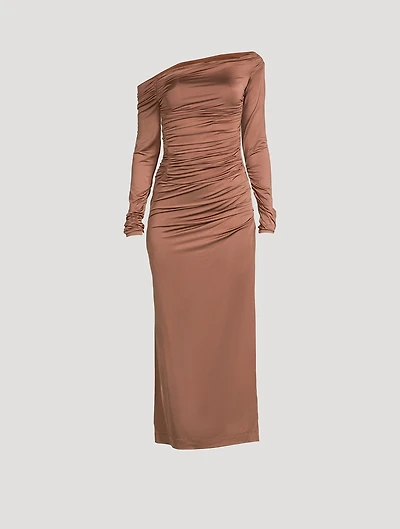 Off-The-Shoulder Maxi Dress
