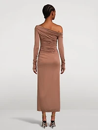 Off-The-Shoulder Maxi Dress