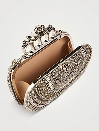 Knuckle Embellished Clutch