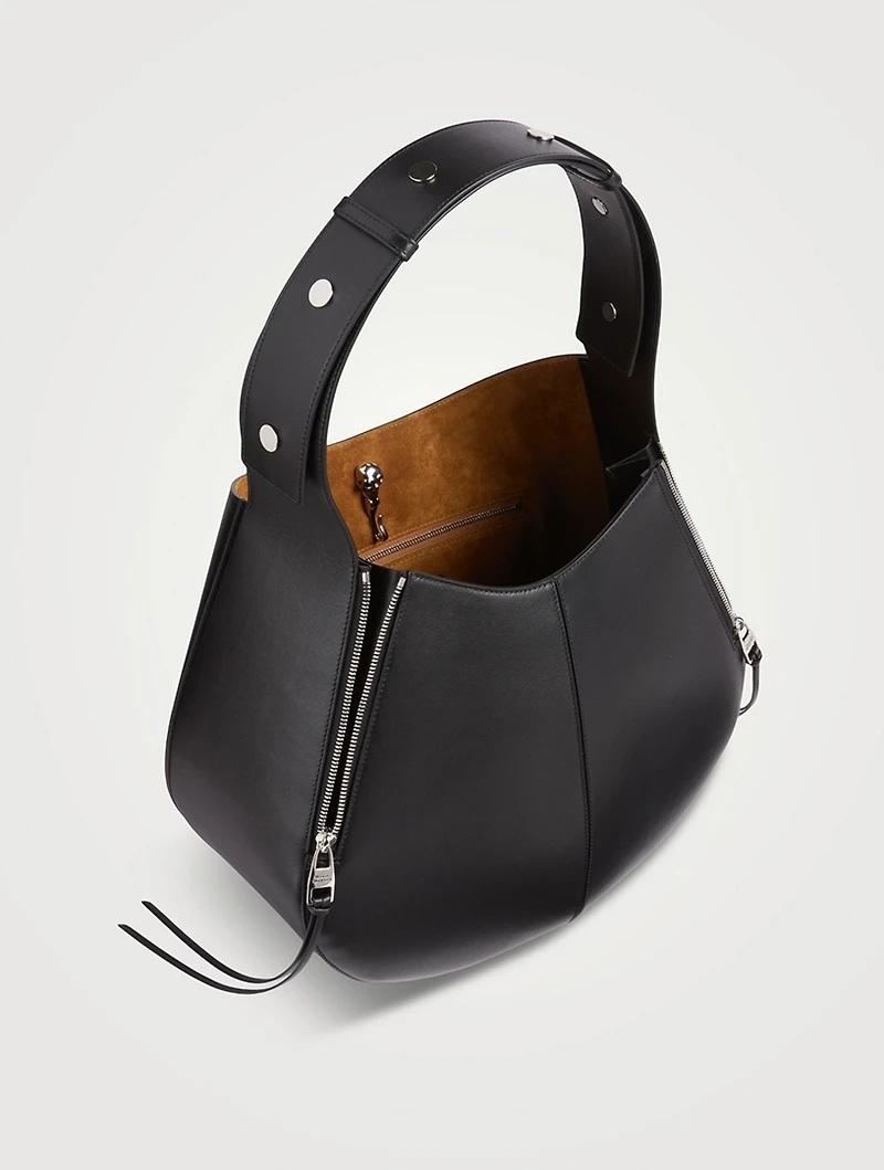 The Skull Leather Shoulder Bag