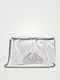 Mini The Seal Metallic Leather Shoulder Bag