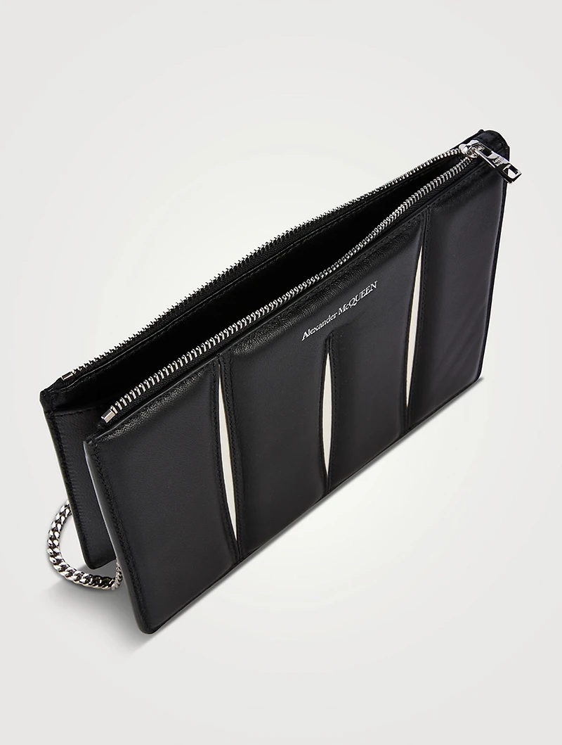The Slash Leather Coin Pouch