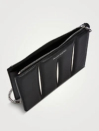 The Slash Leather Coin Pouch