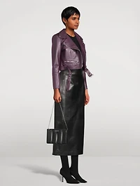 The Slash Leather Coin Pouch