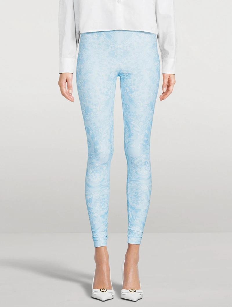 Leggings Barocco Print
