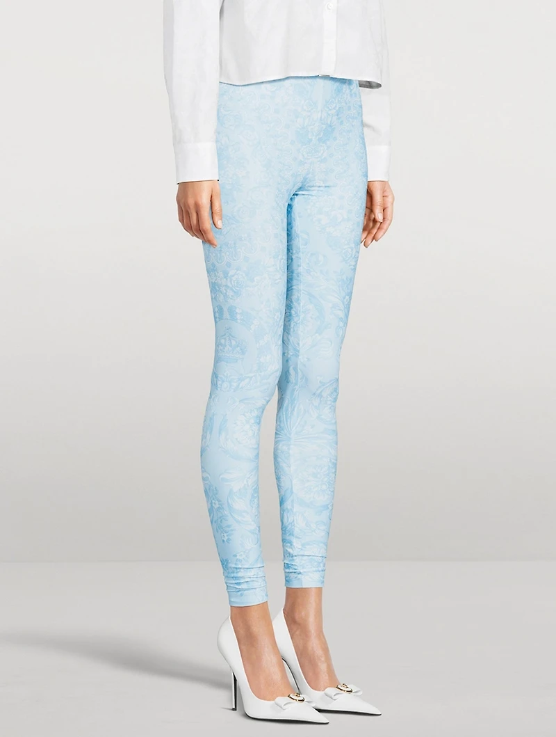 Leggings Barocco Print