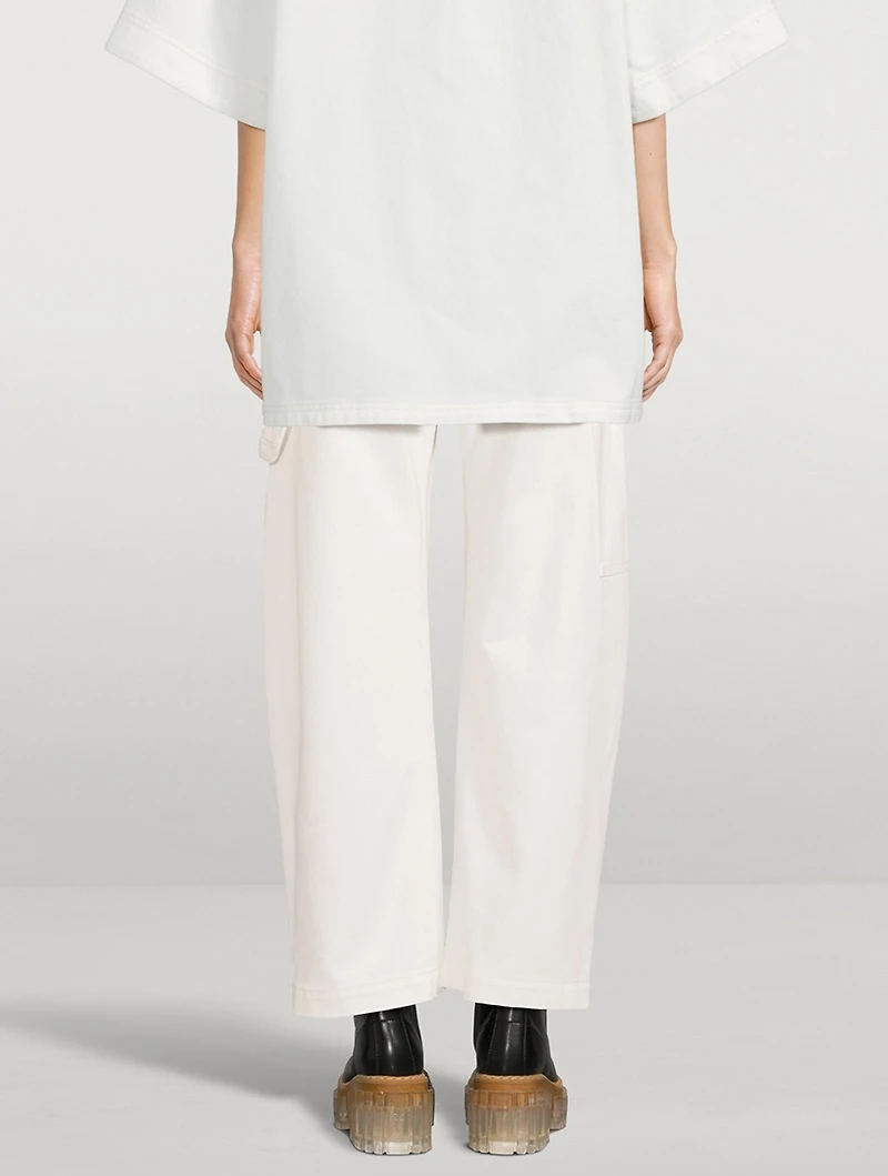 Straight-Leg Utility Jeans