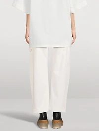 Straight-Leg Utility Jeans